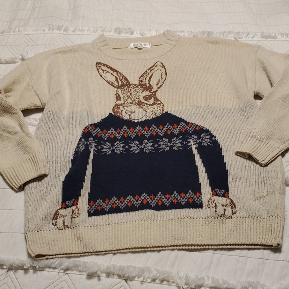 Bunny sweater